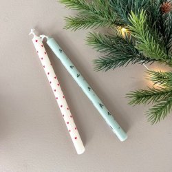 Kertelys jul stearin svanemrket D 1,3 cm