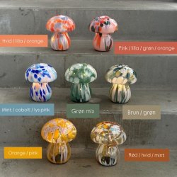 Lampe Mushy chips 16x13