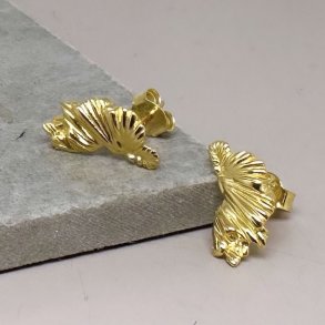 restikker KOI SMALL HALF LEAF Forgyldt Slv