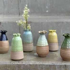 Vase half glace Keramik