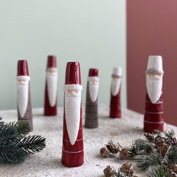 Vase julemand hj Keramik