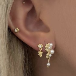 restikker Enya elements forgyldt slv