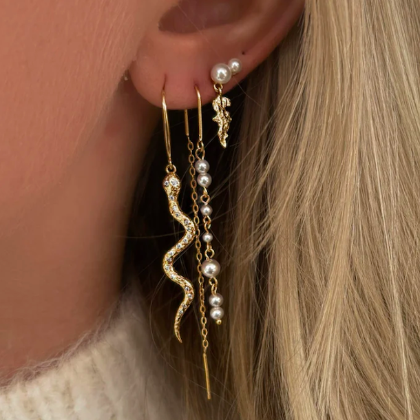 restikker LAMIA Savage forgyldt slv