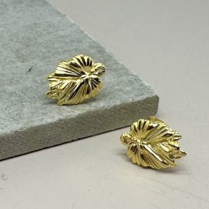 restikker KOI SMALL LEAF Forgyldt Slv