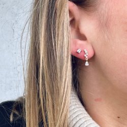 restikker EDGE SMALL Forgyldt Slv