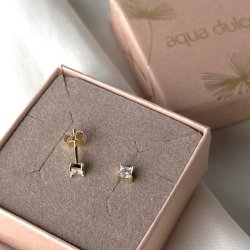 restikker EDGE SMALL Forgyldt Slv