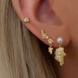 restikker Enya elements forgyldt slv