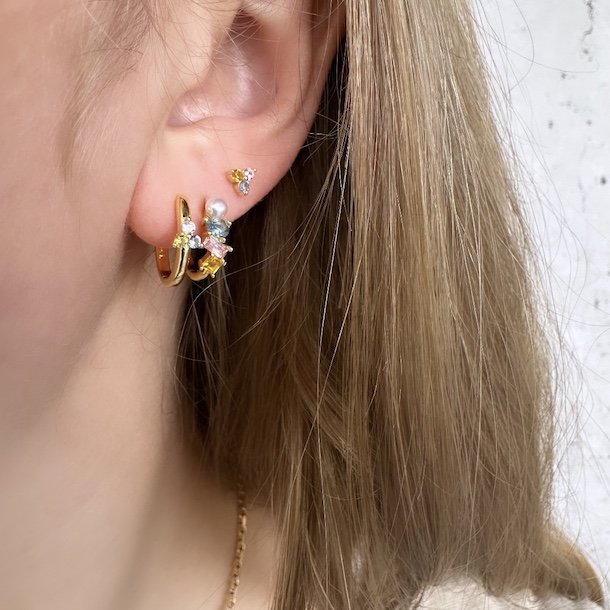 restikker GUNNVA pastel Forgyldt slv