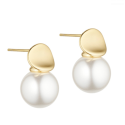 restikker CATANIA pearl forgyldt slv