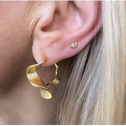 Sm restikker DARLING MOON Forgyldt Slv