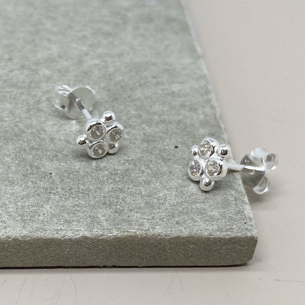 restikker SIX bobbels &amp; stones sterling slv