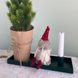 Tromme lux tr og skind lille