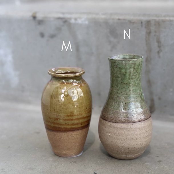 Vase half glace Keramik