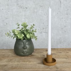 Smalle kertelys hvid - 6 pack