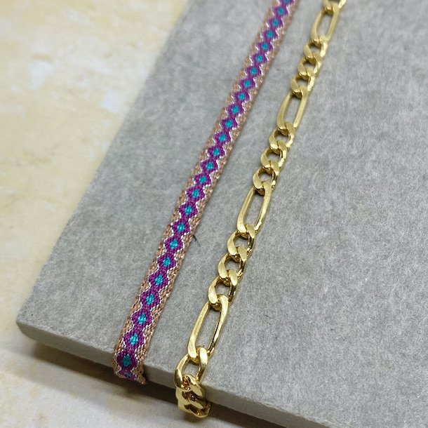 Vvet armbnd smal petite COOL PURPLE