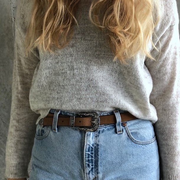 Western blte brun lder