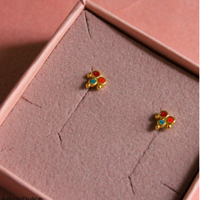 Summer Flower color restikker Forgyldt