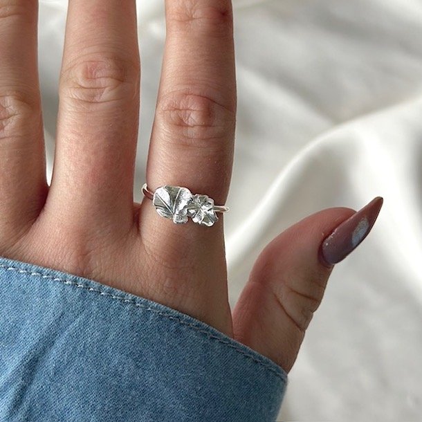 Fingerring FOLIO Sterling slv