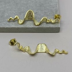 restikker Rhumba GLAM forgyldt slv