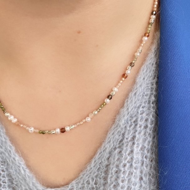 Halskde OLIVE GARDEN sterling slv