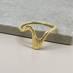 Breena Ring forgyldt