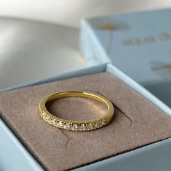 fingerring DARLING RAYA  Forgyldt Slv str 50-62