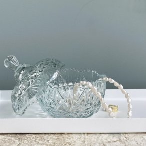 Bonboniere med skret mnster