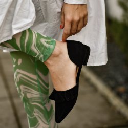 Loafer New Romance sort ruskind - str. 36-41