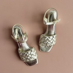 FEEL IT Heels Guld skind str. 36-41