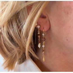 restikker PEACHY Forgyldt slv