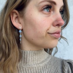 restikker SKY BLUE GHITA sterling slv