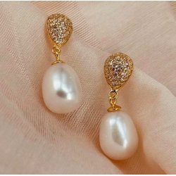 restikker PAV PEARL Forgyldt Slv