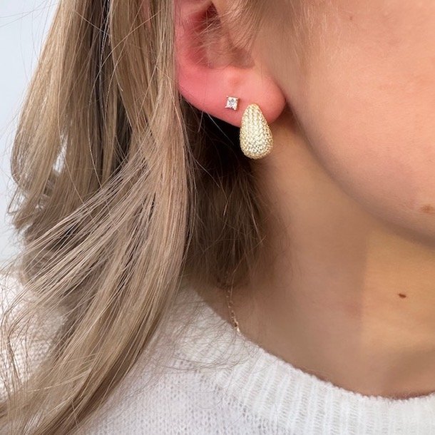 restikker PAV Forgyldt Slv