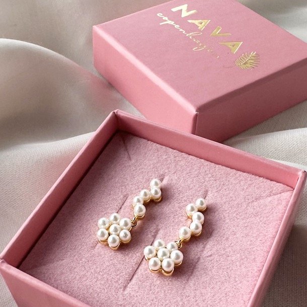 reringe Calla blossom Forgyldt slv