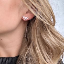 restikker BOW TIE Sterling Slv