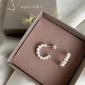 restikker PRETTY PEARL 15 mm Sterling Slv