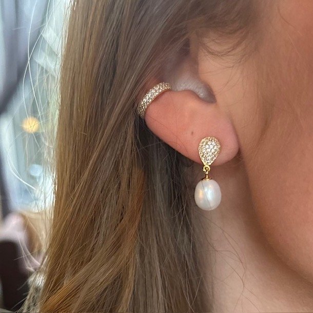 Earcuff PAV Forgyldt Slv