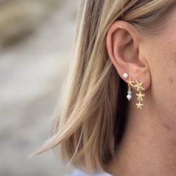 restikker STELLA LONG Forgyldt slv