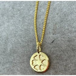 Ladies circle vedhng jubilum - forgyldt slv