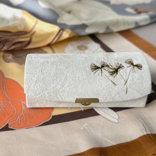 Lille smykkeskrin creme velour