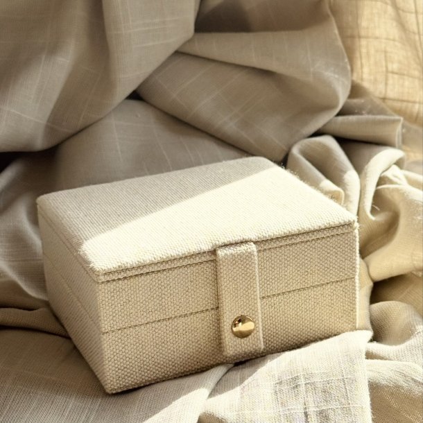 Smykkeskrin box medium sand - Aqua Dulce
