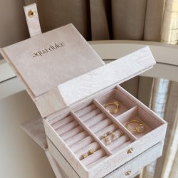 Smykkeskrin box medium rose - Aqua Dulce