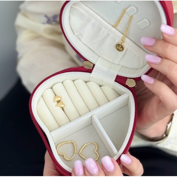 Smykkeskrin hjerte rd