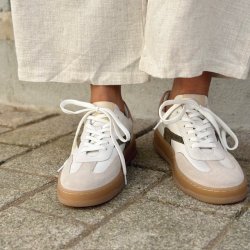 Sneakers THE POWER SNEAK hvid skind str 37-41