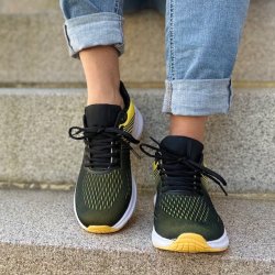 Sneakers ACTIVE gul str. 36-41