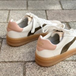 Sneakers THE POWER SNEAK hvid skind str 37-41