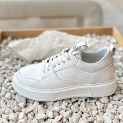 Sneakers THE SPIRIT hvid skind str 36-41