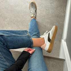 Sneakers THE POWER SNEAK hvid skind str 37-41