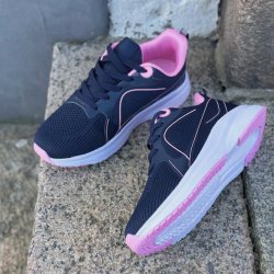 Sneakers ACTIVE Navy/pink str. 36-41
