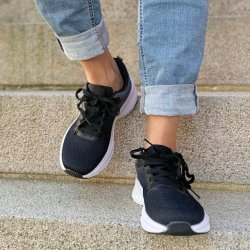 Sneakers ACTIVE black str. 36-41